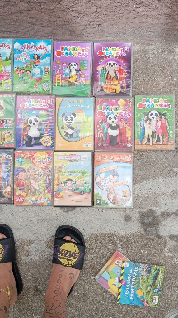 DVDs desenhos animados