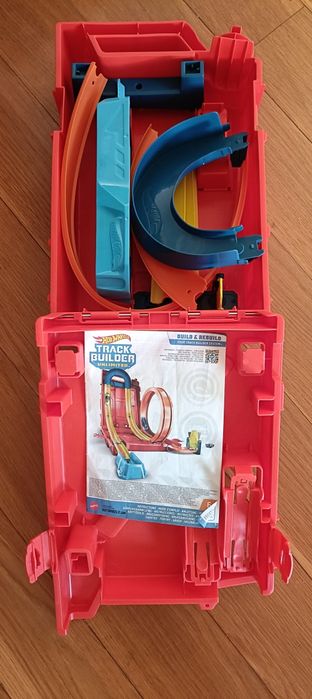 Pista hot wheels track builder tb 22 v1 launch