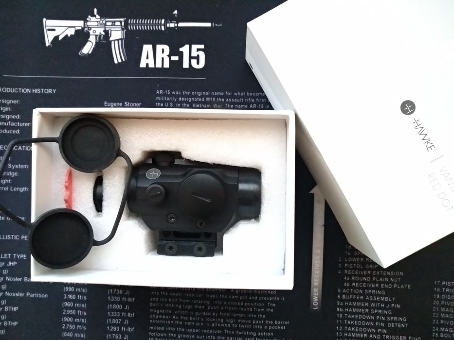 Прицел коллиматорный Hawke Vantage 1x30 Weaver