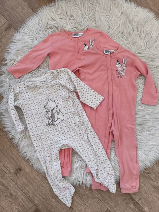 Śpiochy pajace dla dziewczynki