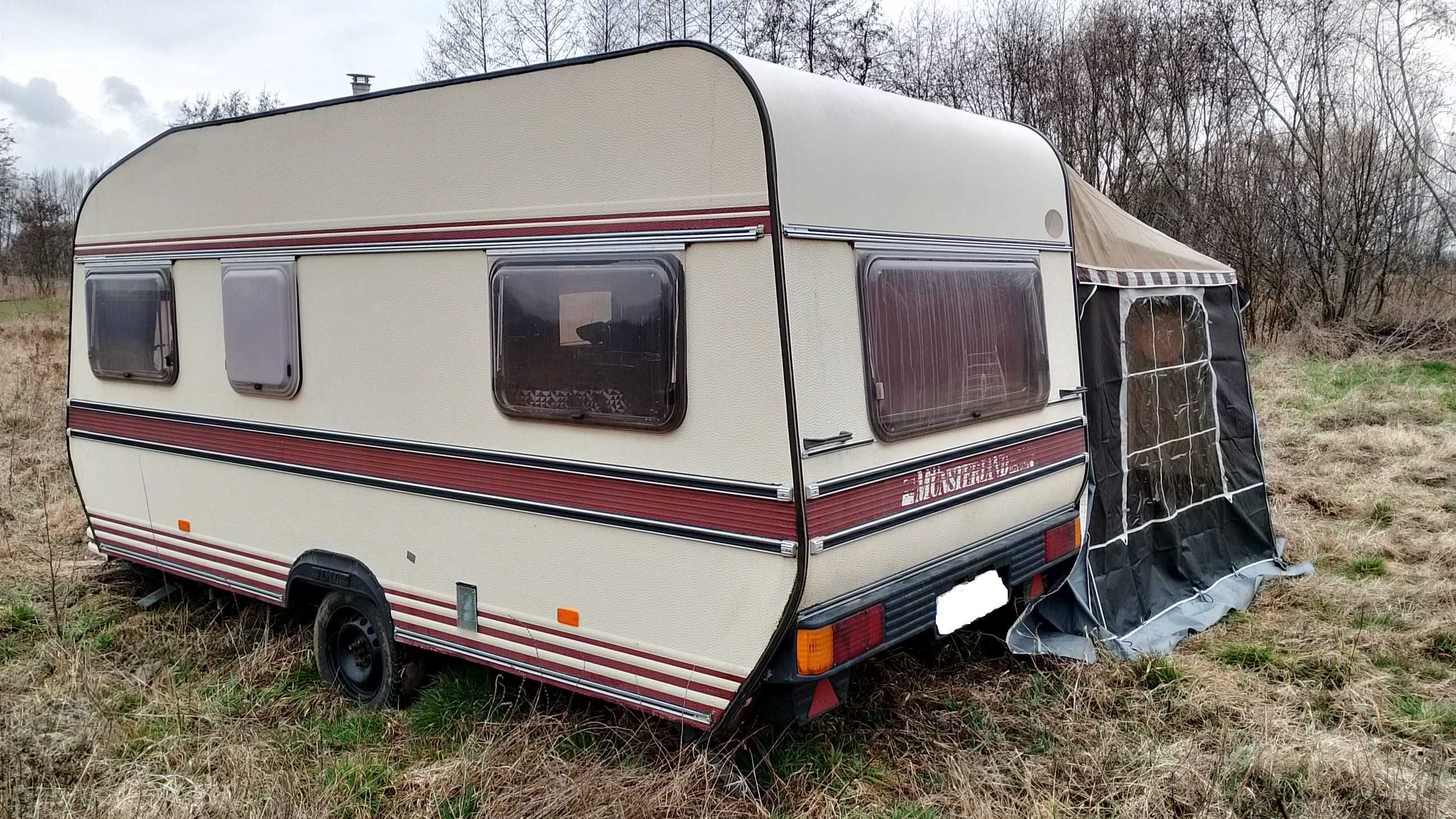Przyczepa Kempingowa 4 os. z przedsionkiem LMC 4414 Sassenberg/Westf