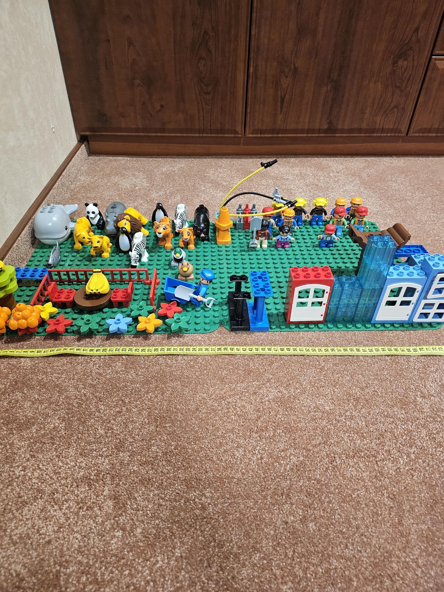 Lego Duplo 2 потяга подвійні рейки  лего дупло пакет