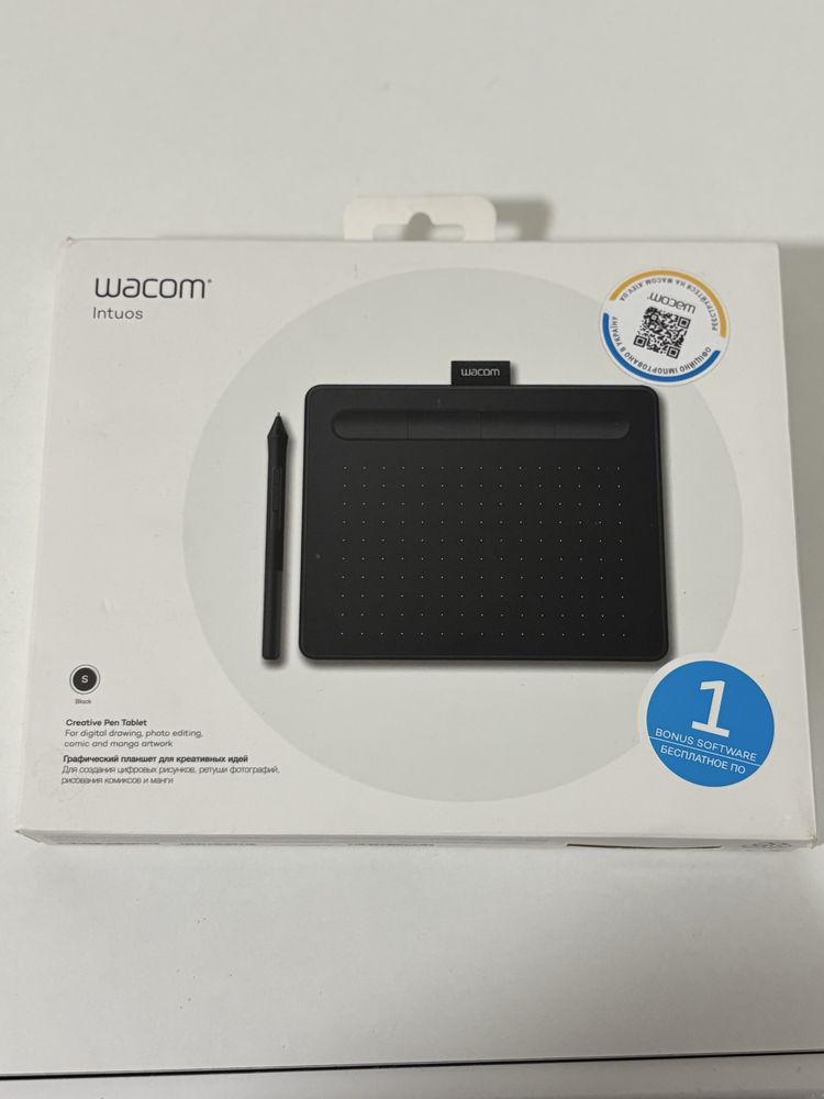 Графічний планшет Wacom Intuos S Black (CTL-4100K-N)