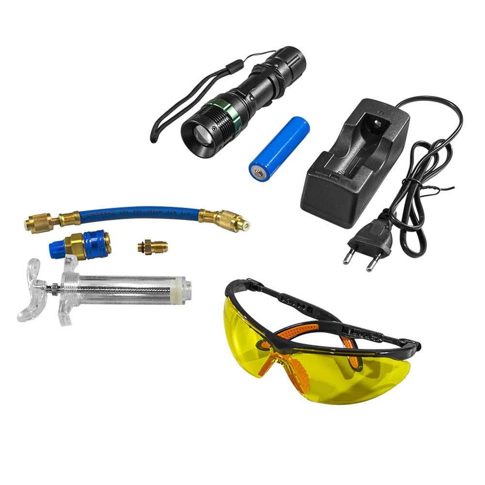 Kit de deteção de fugas para ar condicionado especial auto