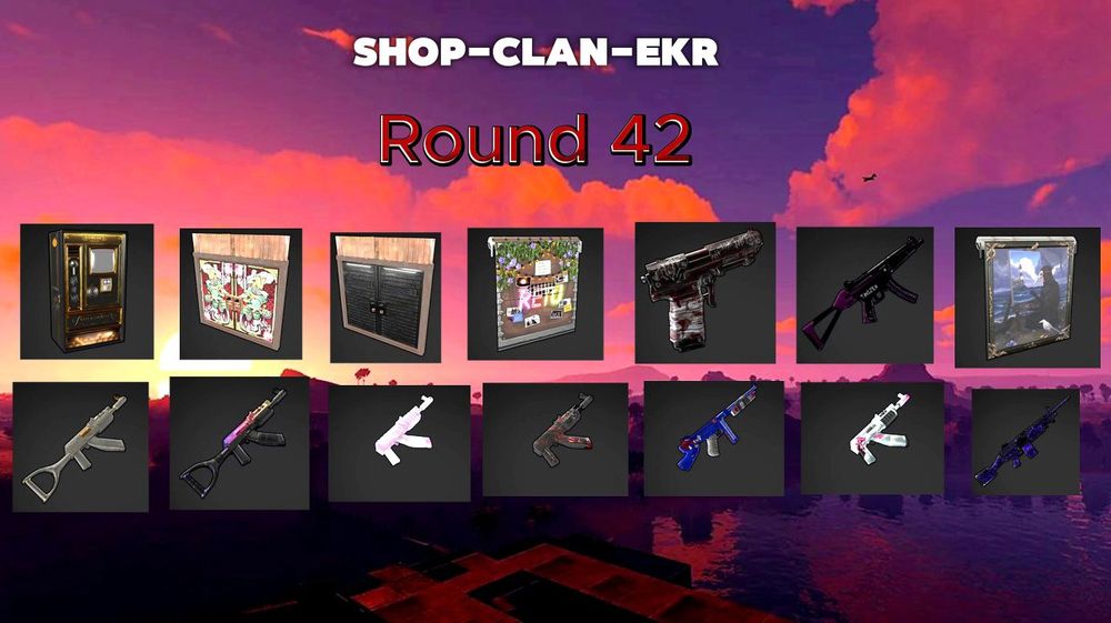 Twich drops rust 42-39 round (Раст твич дропс)