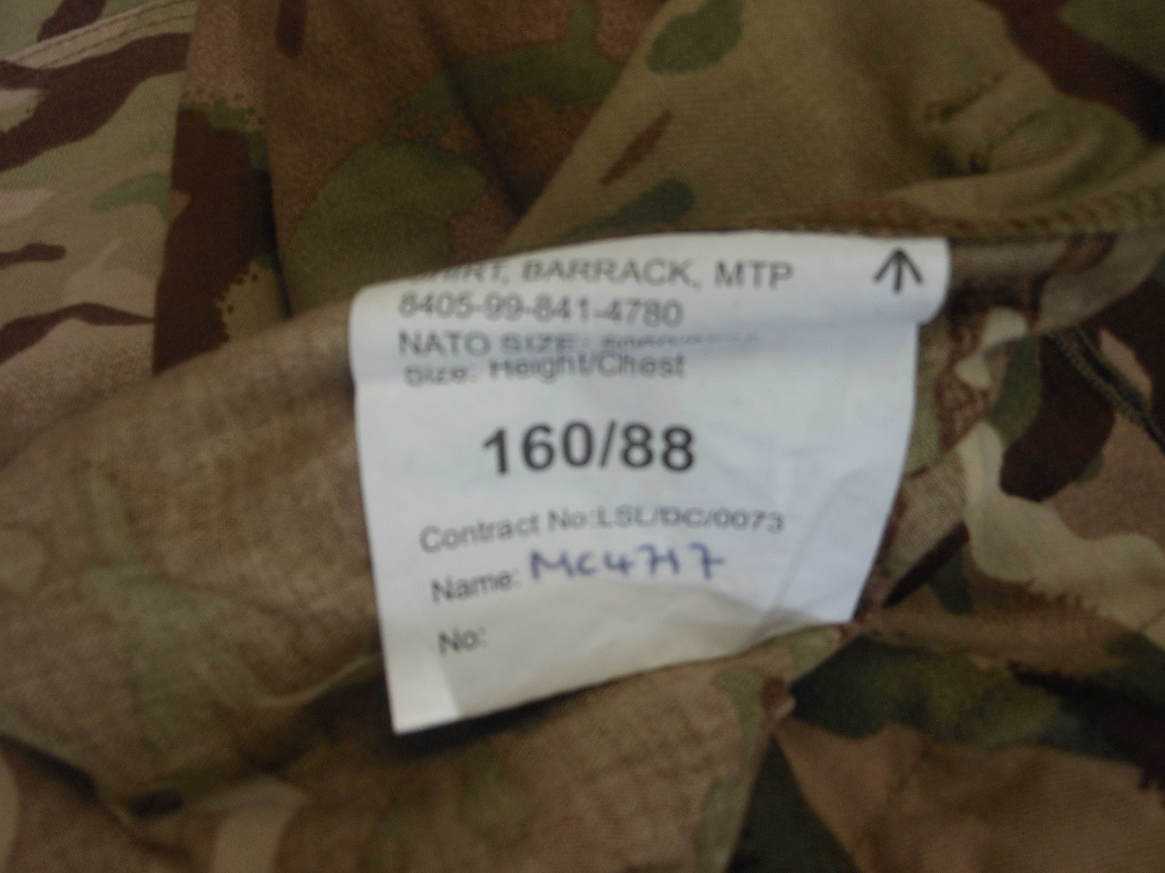 Bluzy armii brytyjskiej MTP-pakiet 10 szt.