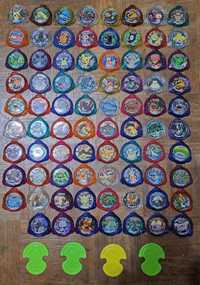 Coleção de tazos/kraks do Pokemon