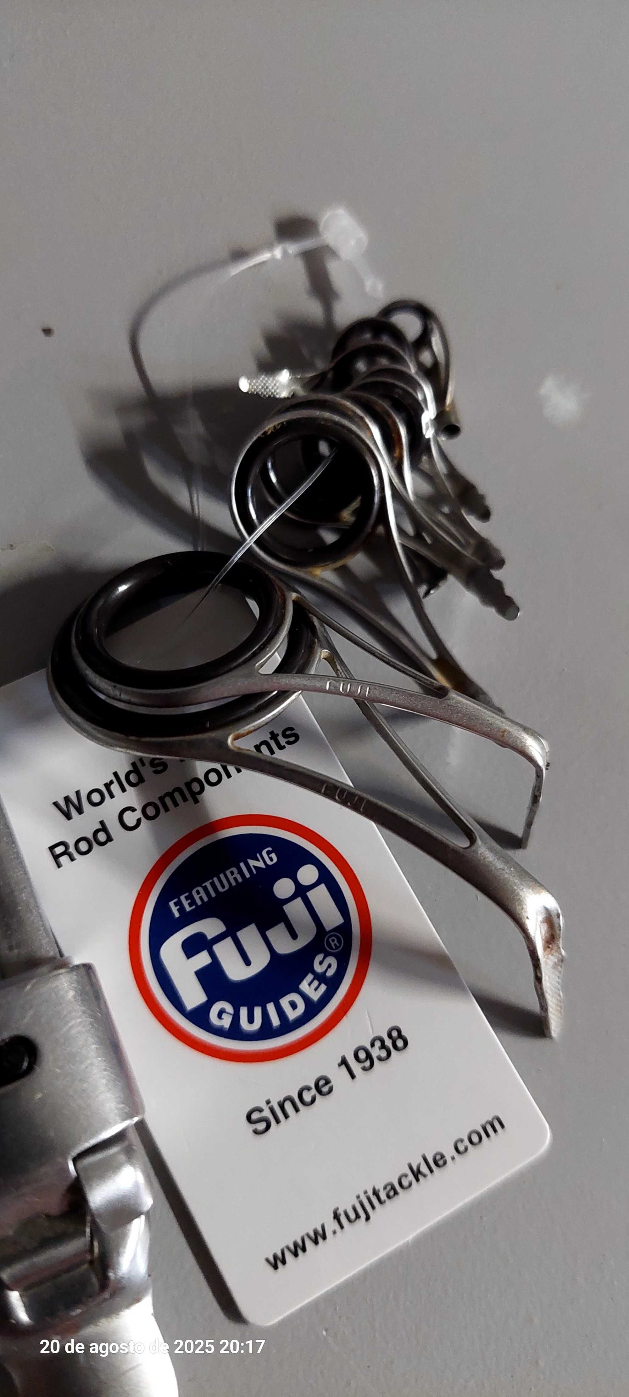 Conjunto fuji para canas boia