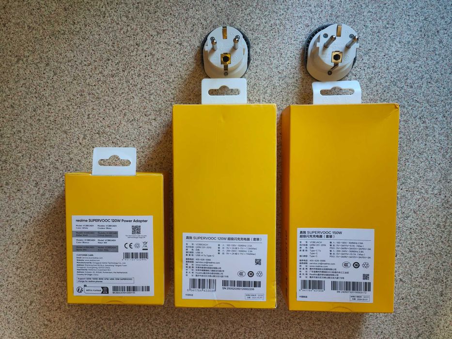 Realme SUPERVOOC 120W Power Adapter EU