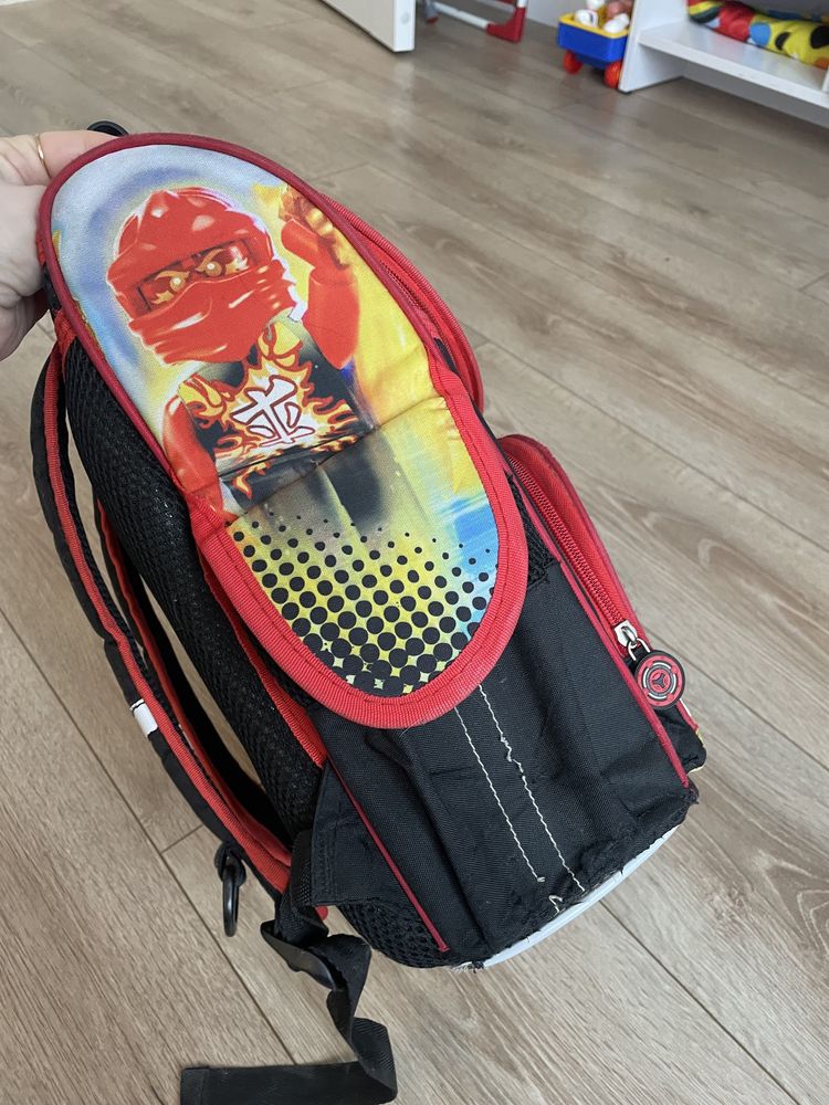 Шкільний рюкзак Нінзяго з ортопедичною спинкою