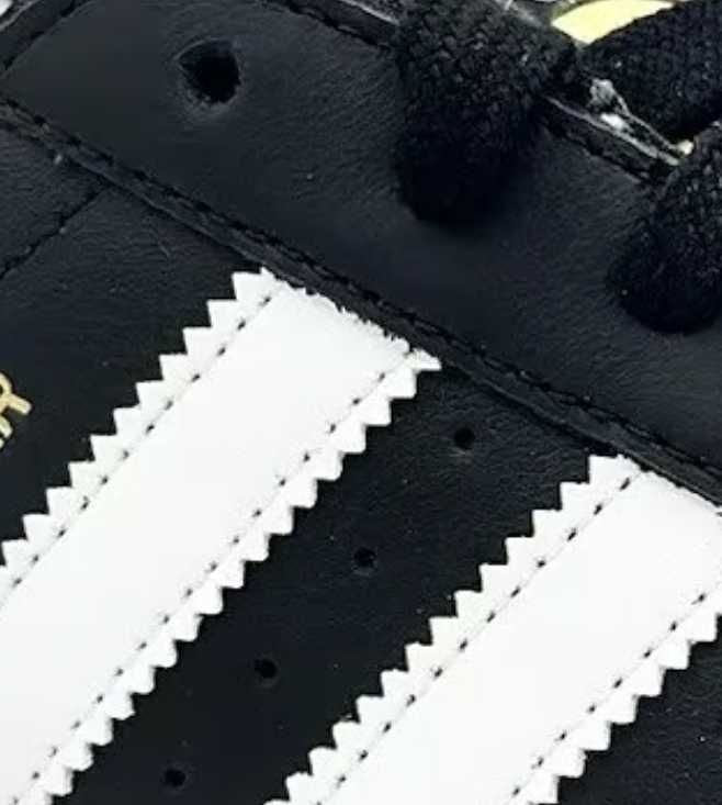 Adidas/Czarne/białe/unisex/rozmiar 39