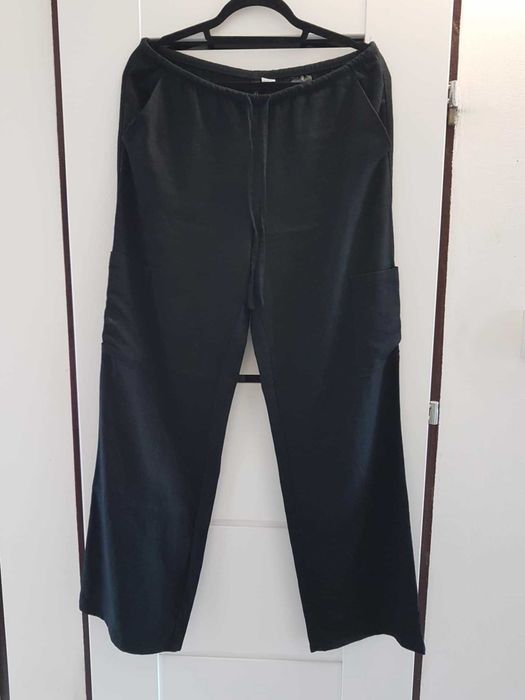 H & M spodnie przewiewne M wiskoza + len