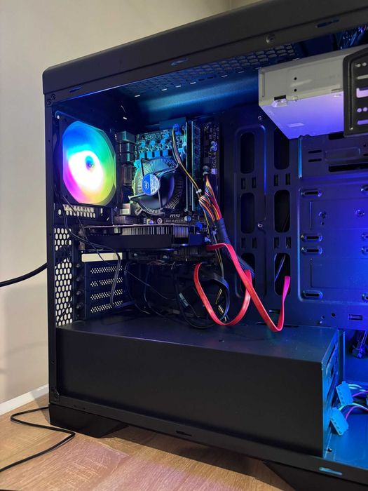 Zestaw Do Gier i7 8x3.8GHz/Ram-16GB/GTX-1050/SSD+500GB/Samsung 24'