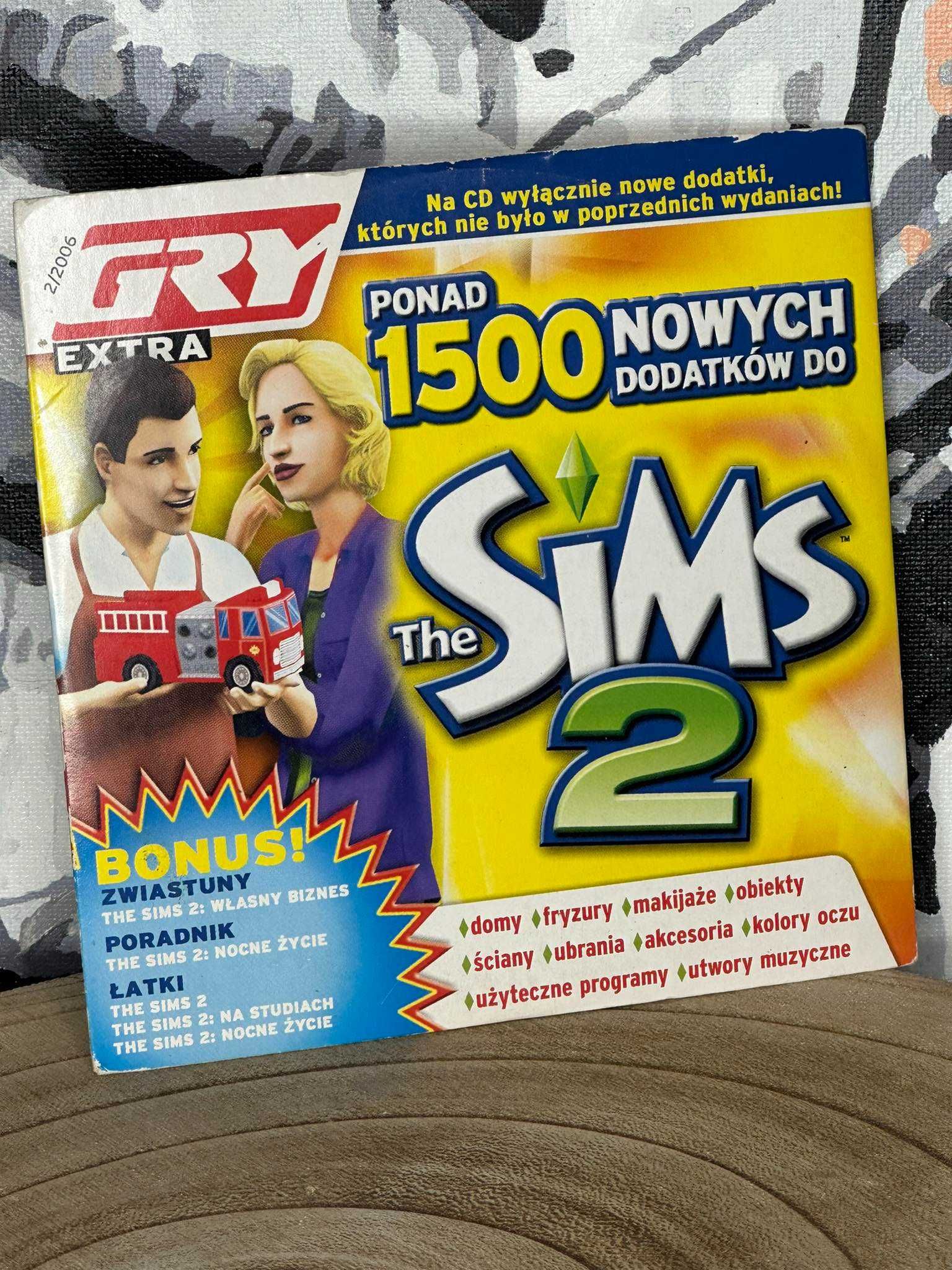 The Sims 2 - 1500 dodatków - simsy dodatki - polska wersja - PC