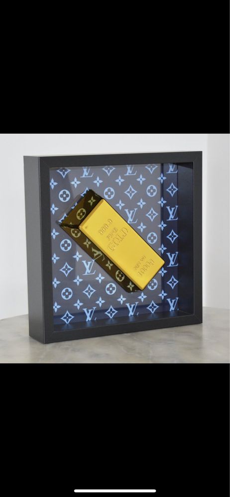 Gold bar on Louis Vuitton