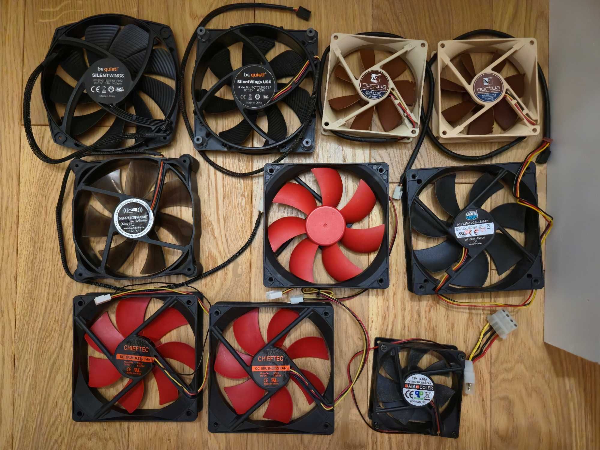 Вентилятори кулери Noctua, be quiet!, Noiseblocker, Cooler Master ...