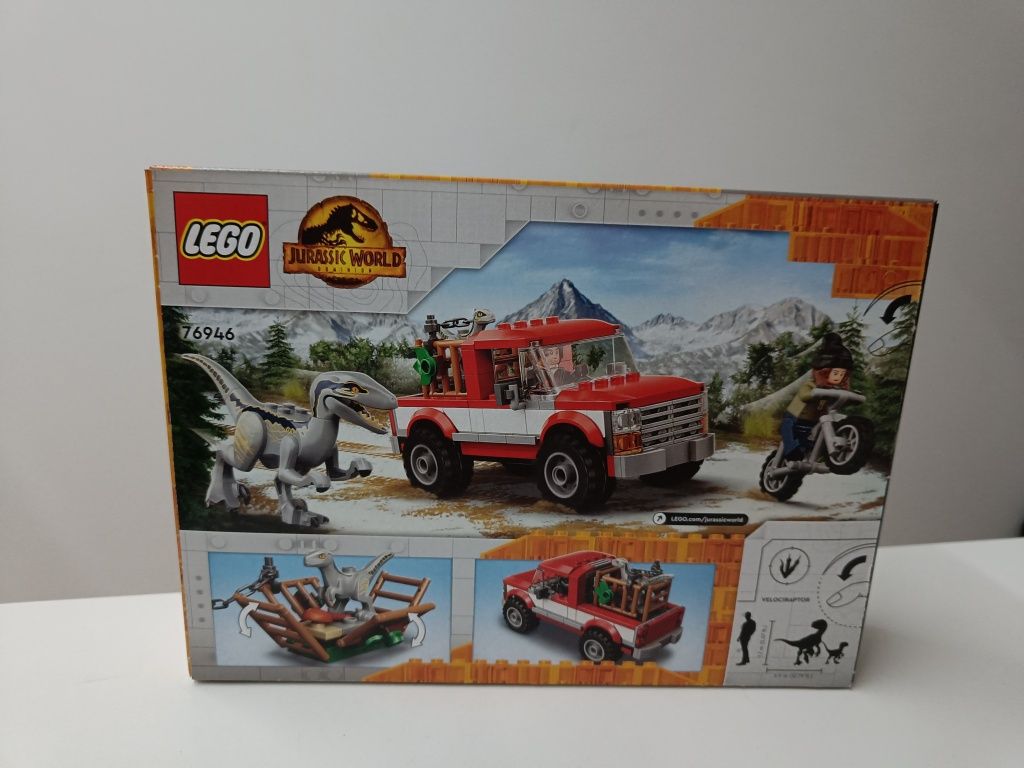 LEGO 76946 Schwytanie Welociraptorów Jurassic World nowy