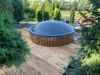 Goraca Balia / Beczka / Hot tub / Jacuzzi Kompletna od reki
