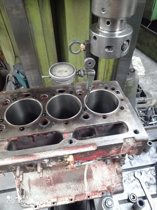 Tulejowanie bloku MF-3