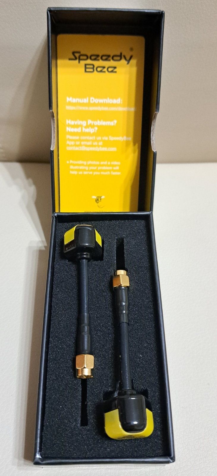 Антена 1шт SpeedyBee V2  5.8GHz UFL/SMA