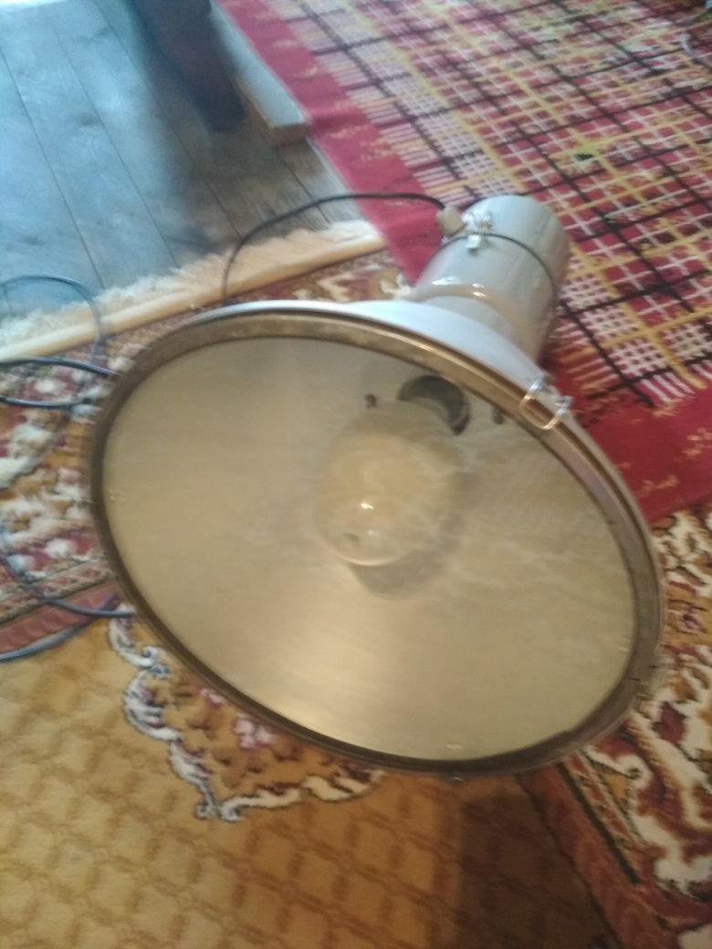 Lampa wisząca PRL loft