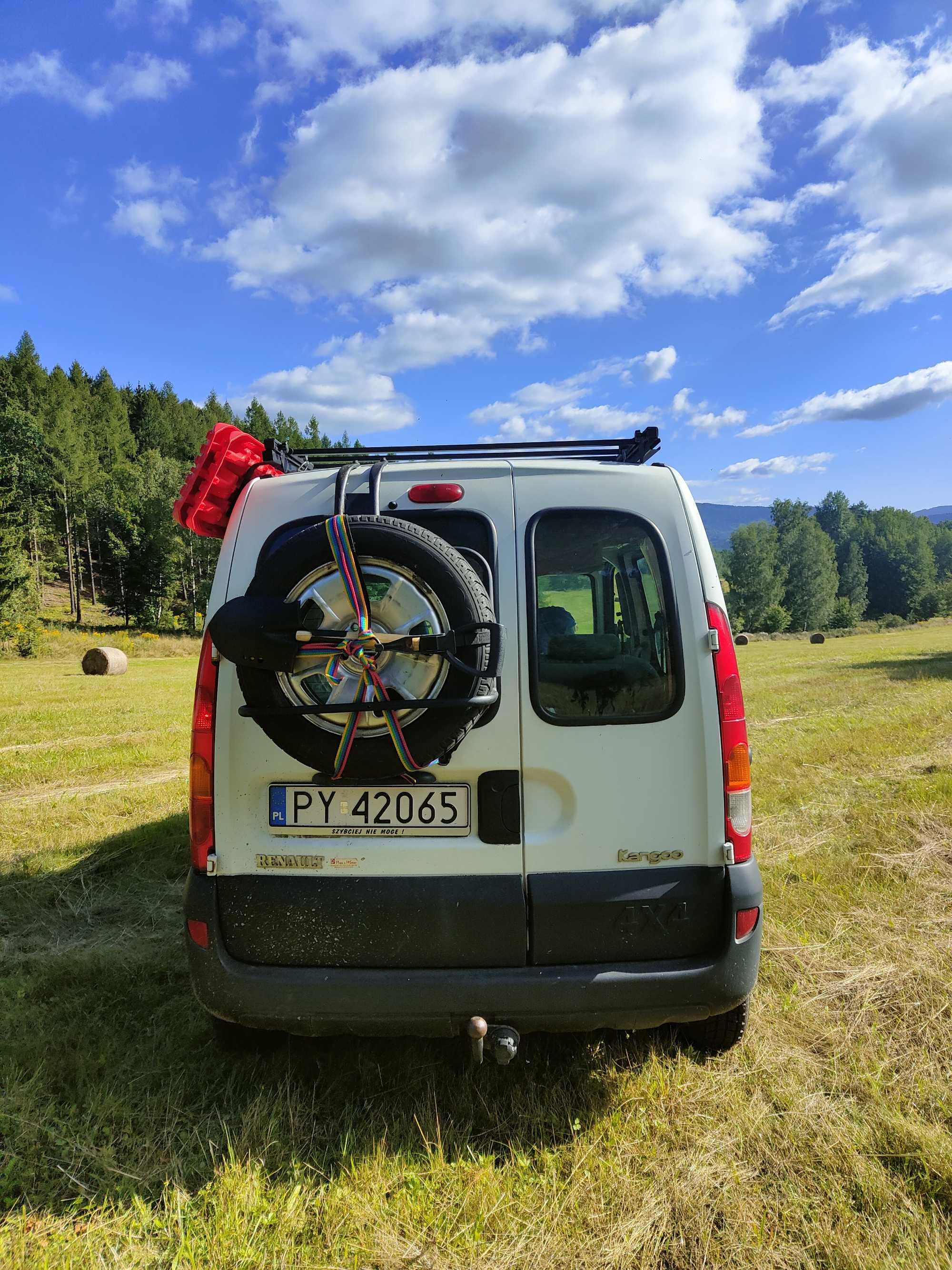 Mini kamper wyprawowy Renault Kangoo 1 4x4