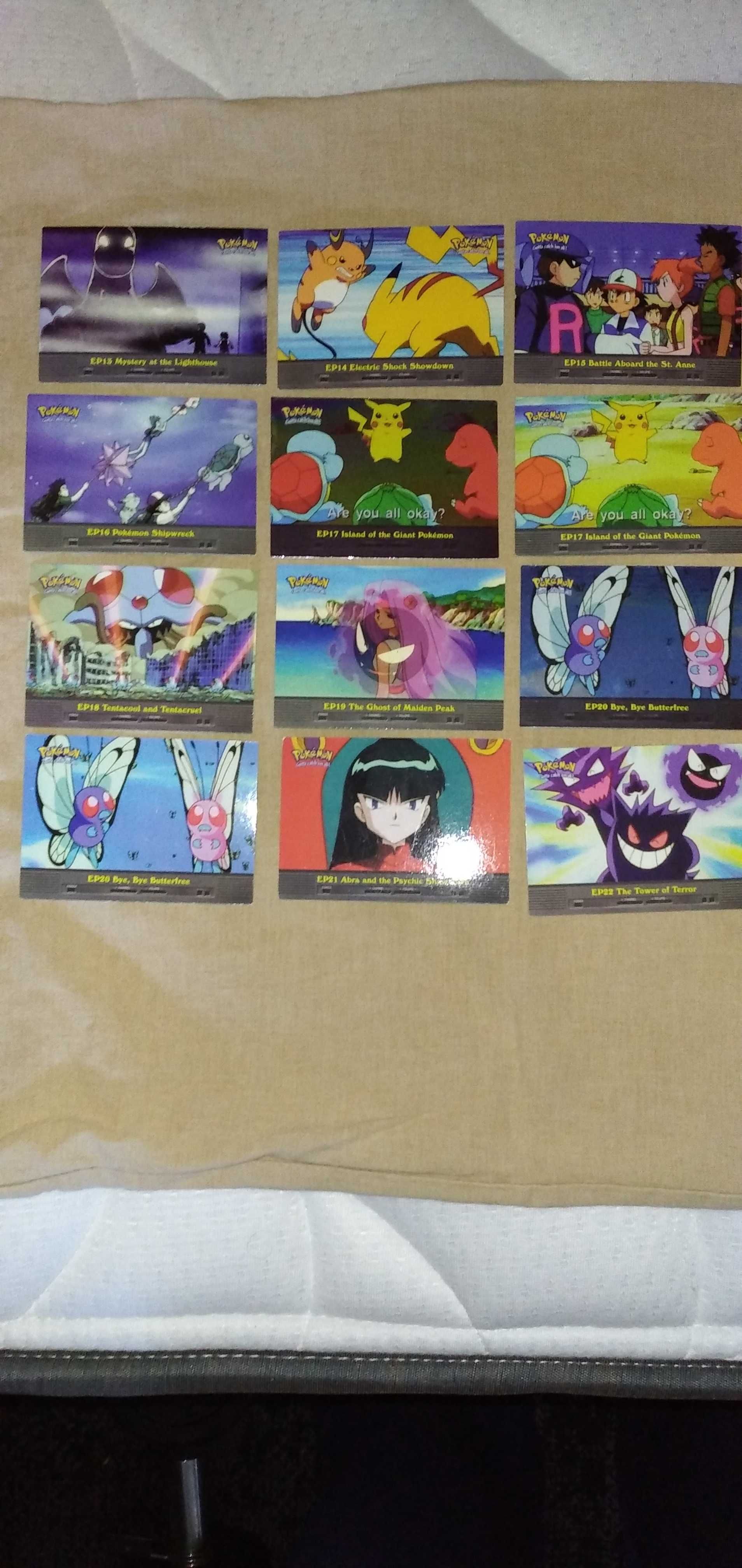 Topps Series 2 1999 TV Animation Colecção de cartas Pokemon