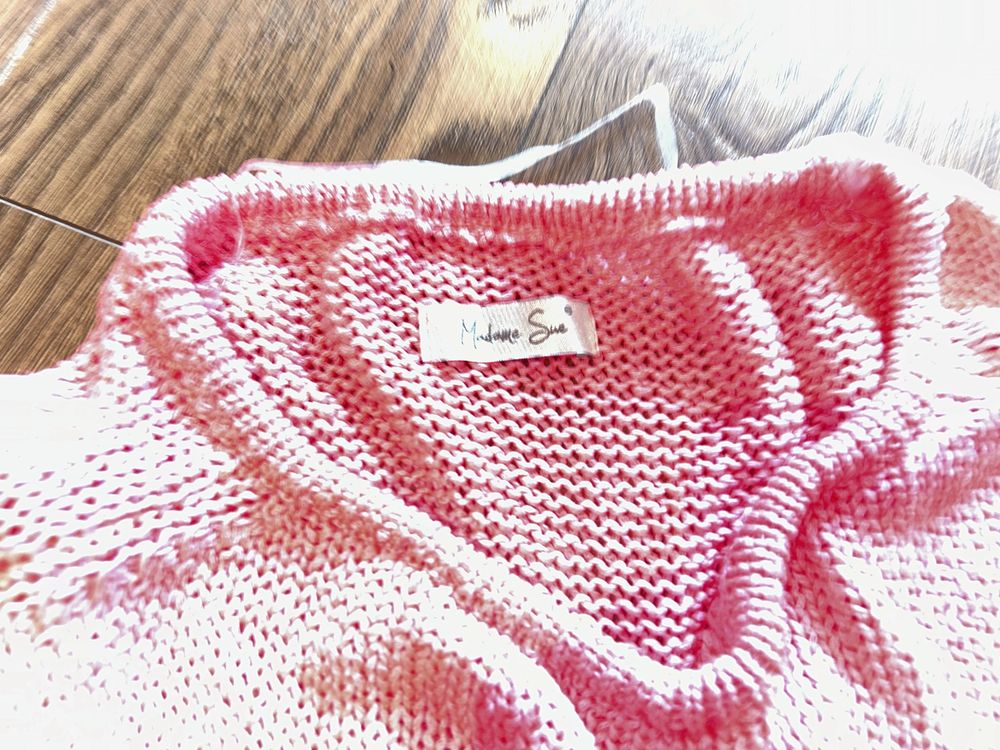Sweter rozowy neonowy