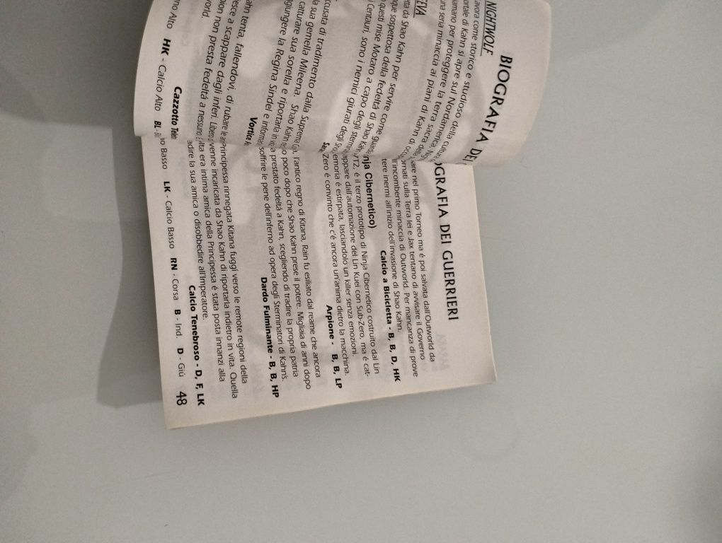 Manual instruções Mortal Kombat Trilogy