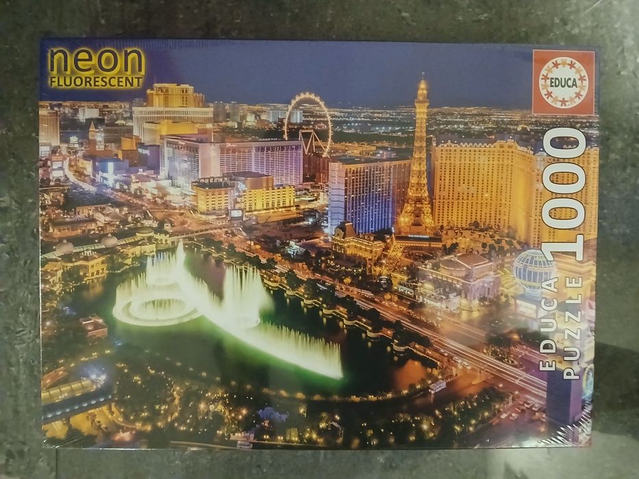 Puzzle Neon 1000 peças