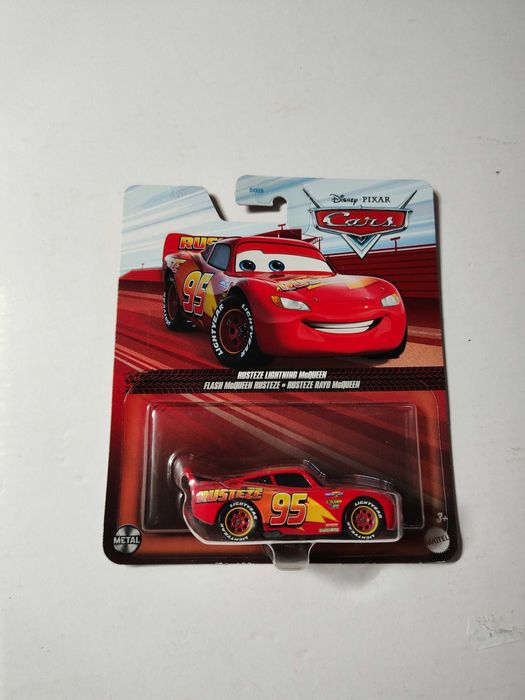 Zygzak McQueen rusteze cars auta Disney mattel