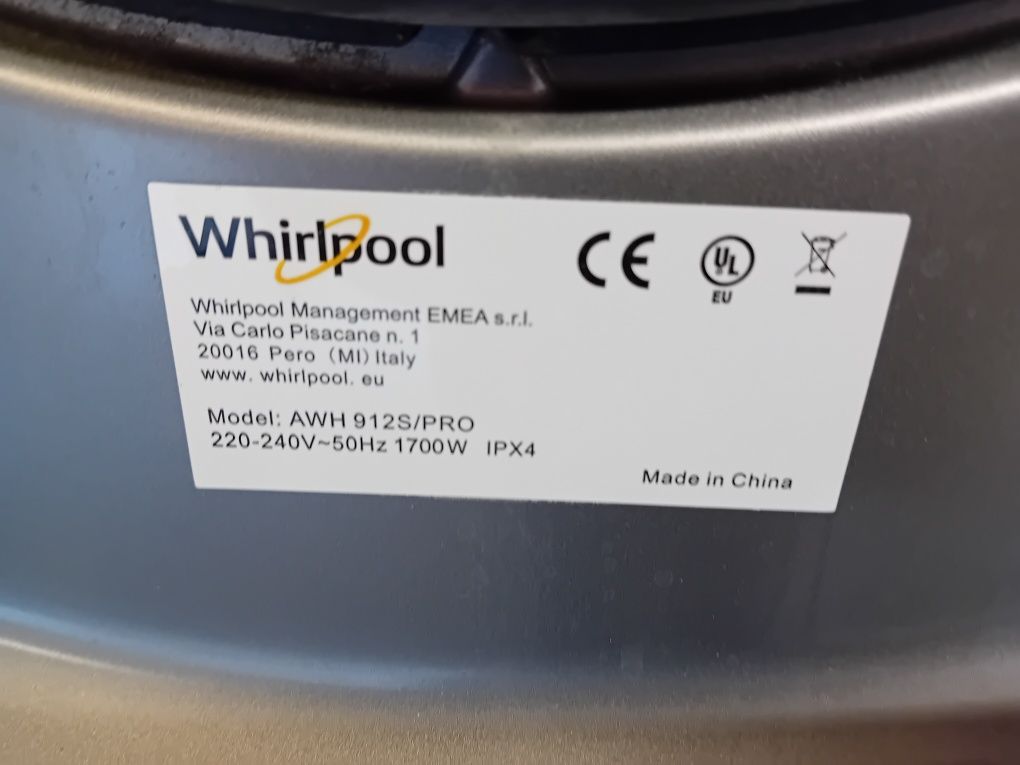 Pralnica Whirlpool Professional 1-9kg 1600obr A+++ [gwar/dowóz]