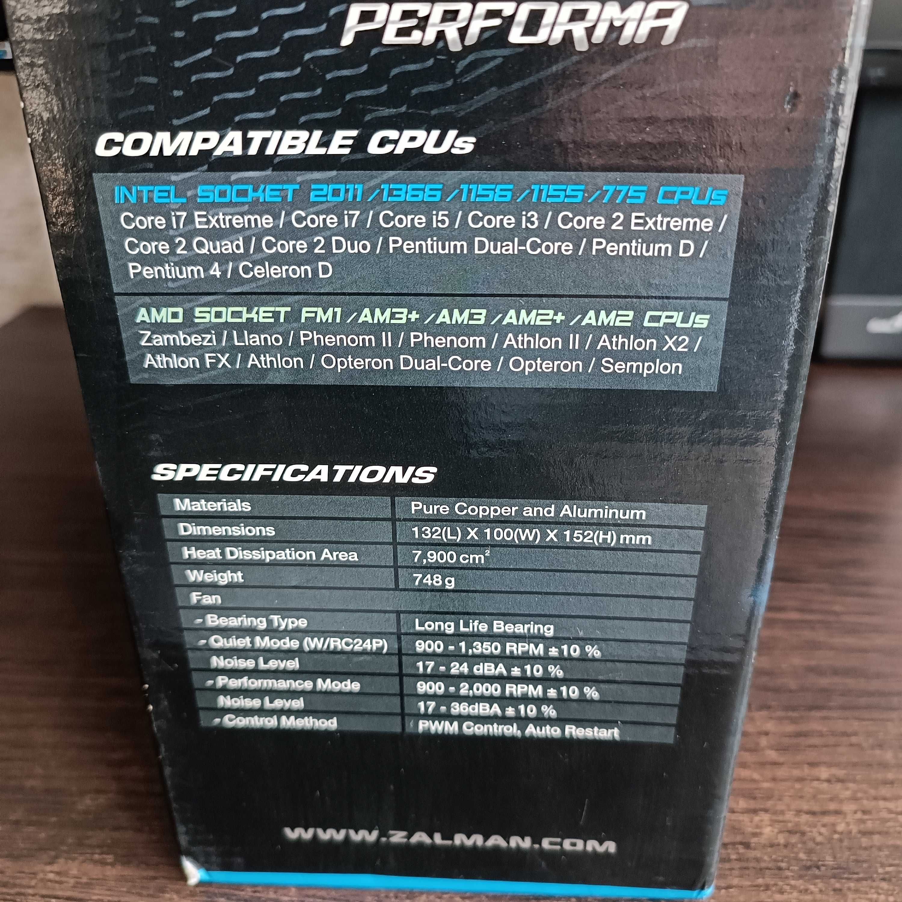 Продам Кулер Zalman CNPS10X Performa