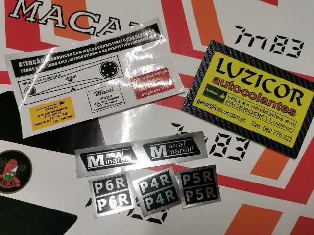 Autocolantes macal m83 m80 m70 tr50