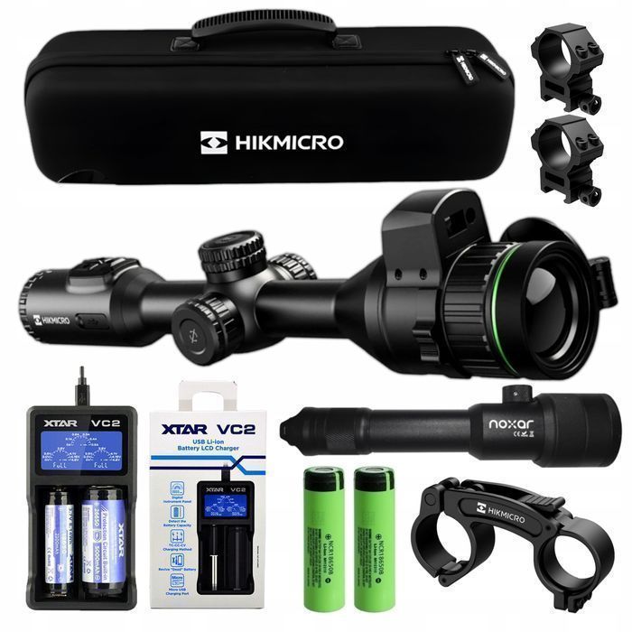 Luneta noktowizyjna HIKMICRO Alpex 4K A50EL LRF + IR NOXAR DIR PRO V2