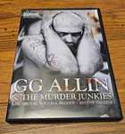 GG ALLIN - Raw, Brutal, Rough & Bloody - Best of 1991 live - DVD