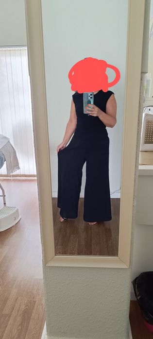 Body preto marca Stradivarius tamanho S