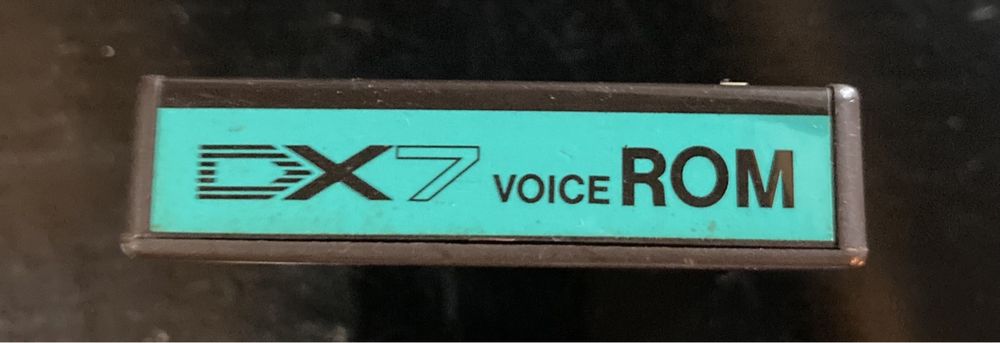 DX7 yamaha cartridge