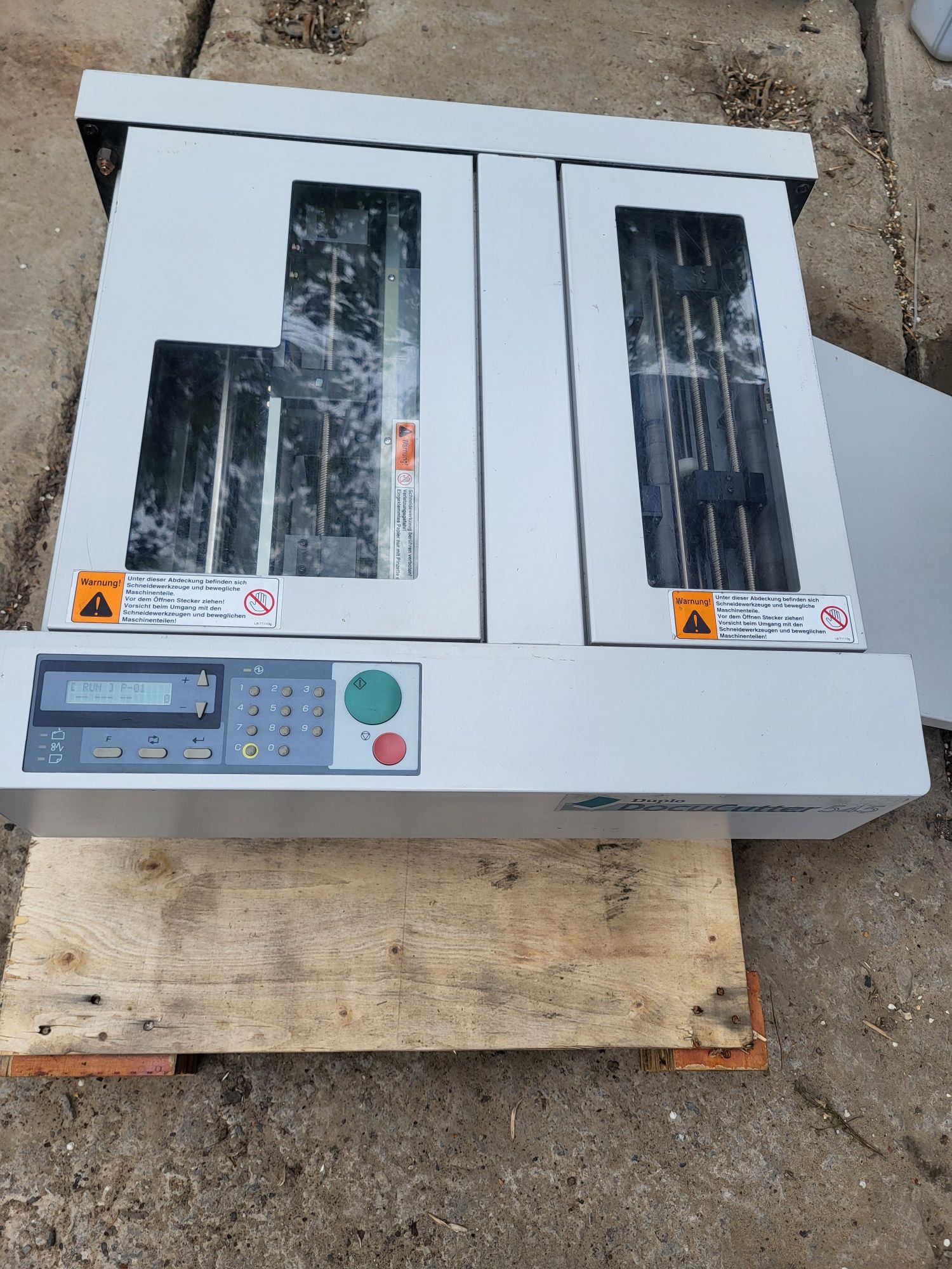 Bigownica Gilotyna Duplo DocuCutter 545