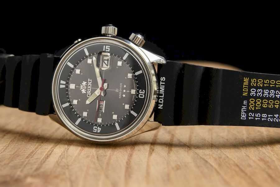 ORIENT KING DIVER 42 mm automatyczny zegarek męski - kompresor RARYTAS