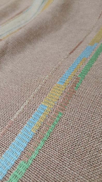 Відріз тканини 130×185см.Лен.Полієстр.Тканина. Відріз тканини.