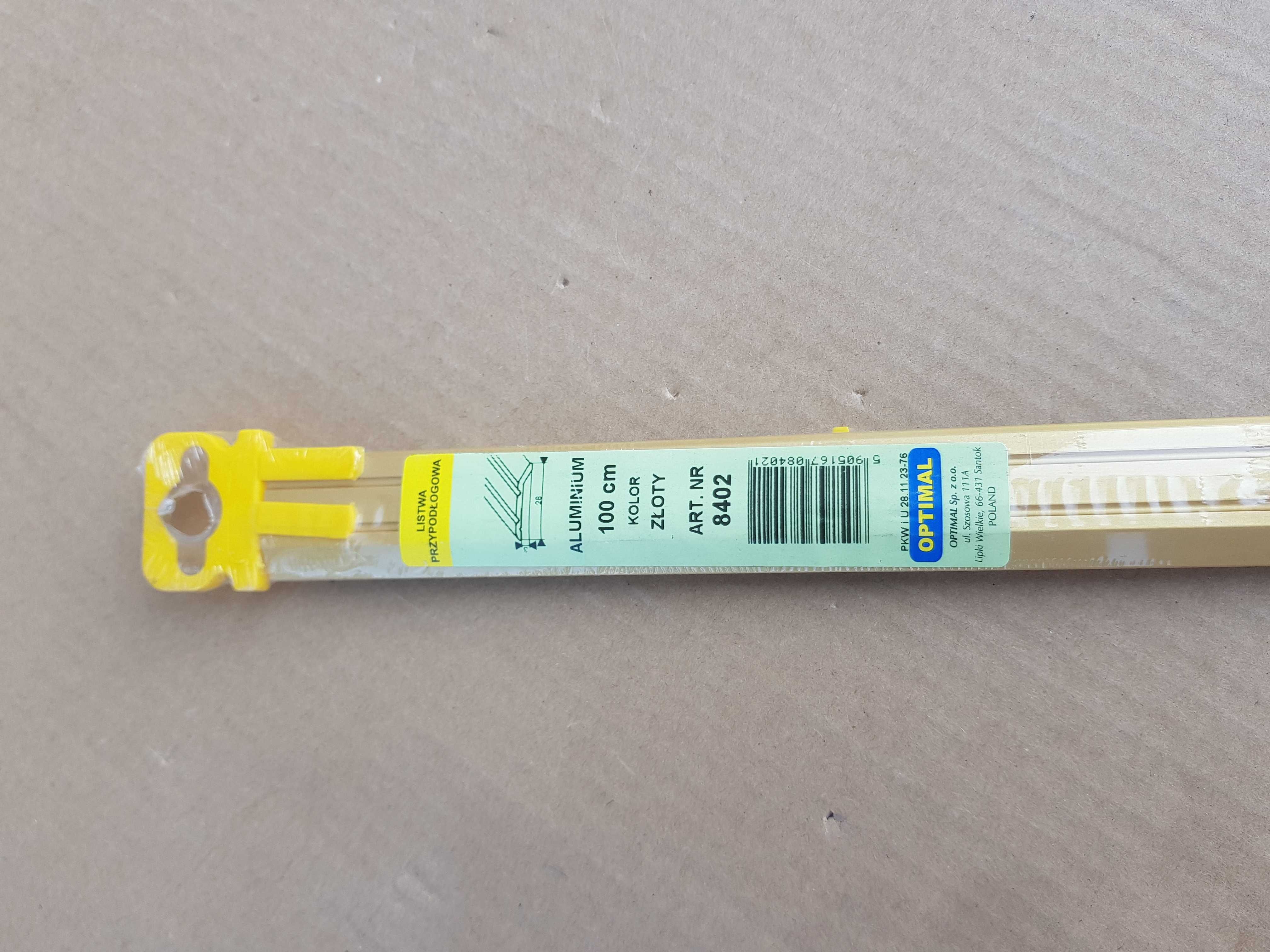 Listwa przypodłogowa złota 100cm