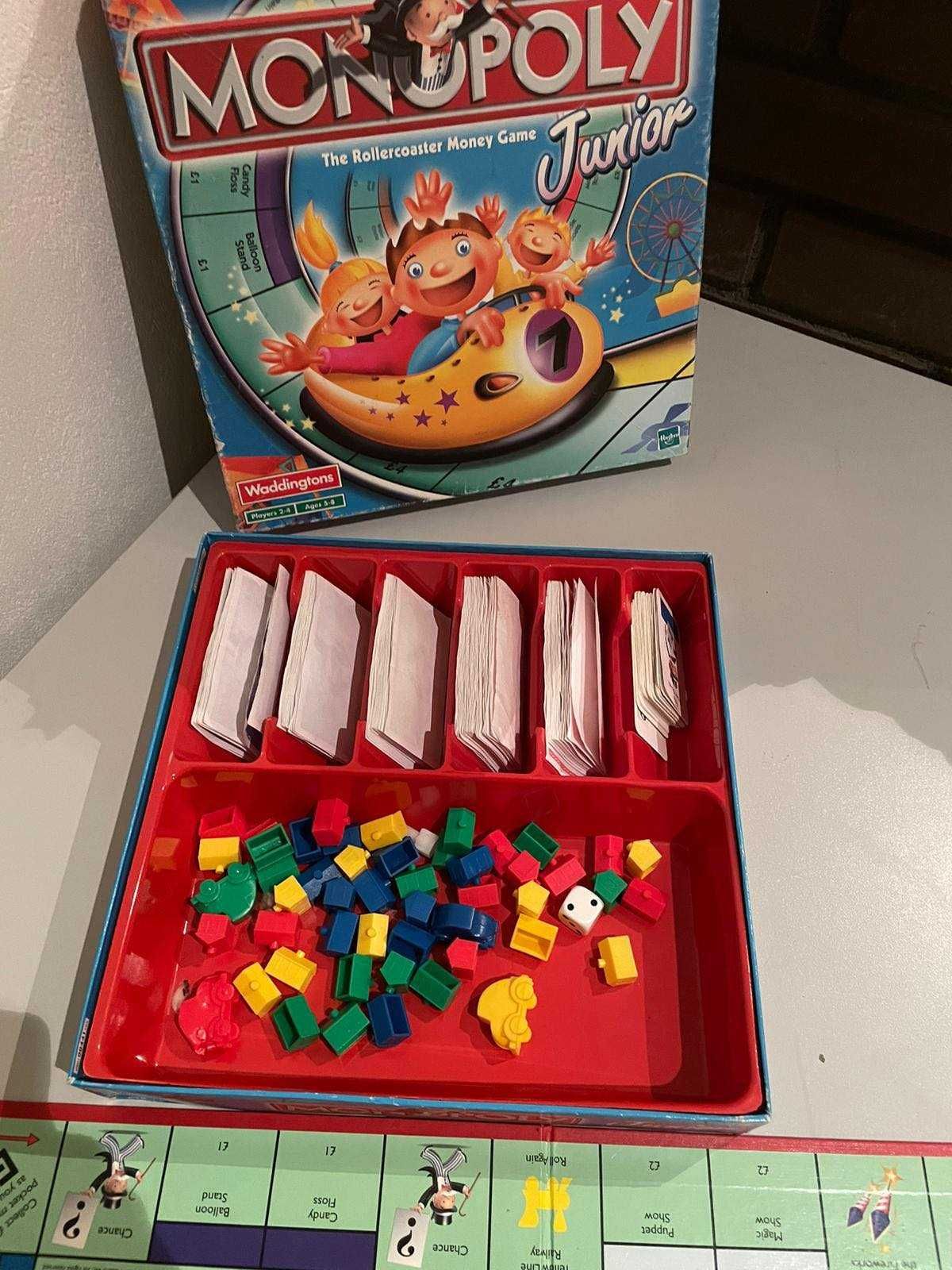 Gra planszowa dla dzieci Monopoly Junior (wersja angielska)