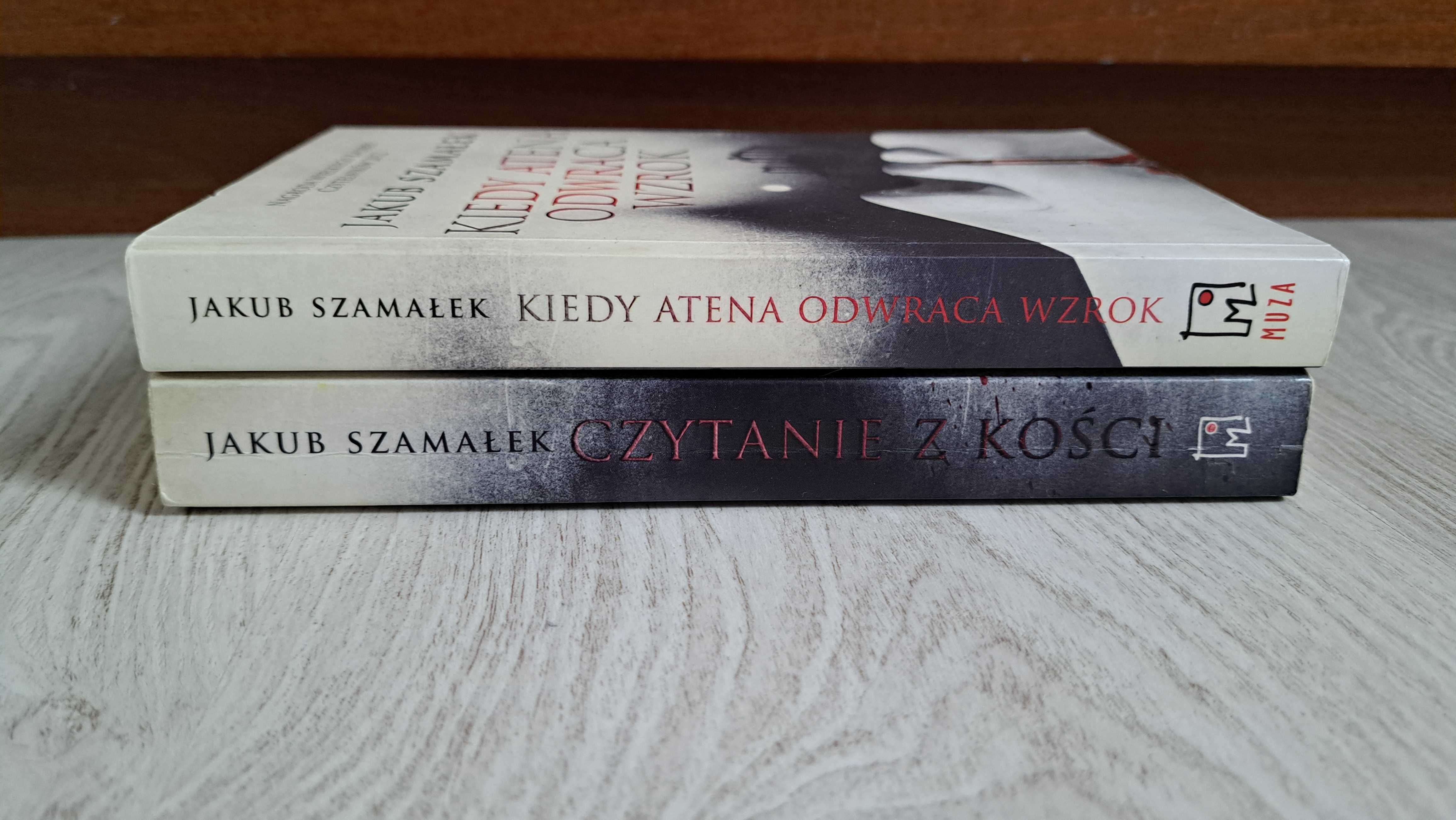 2x Jakub Szamałek Czytanie z kości + Kiedy Atena odwraca wzrok