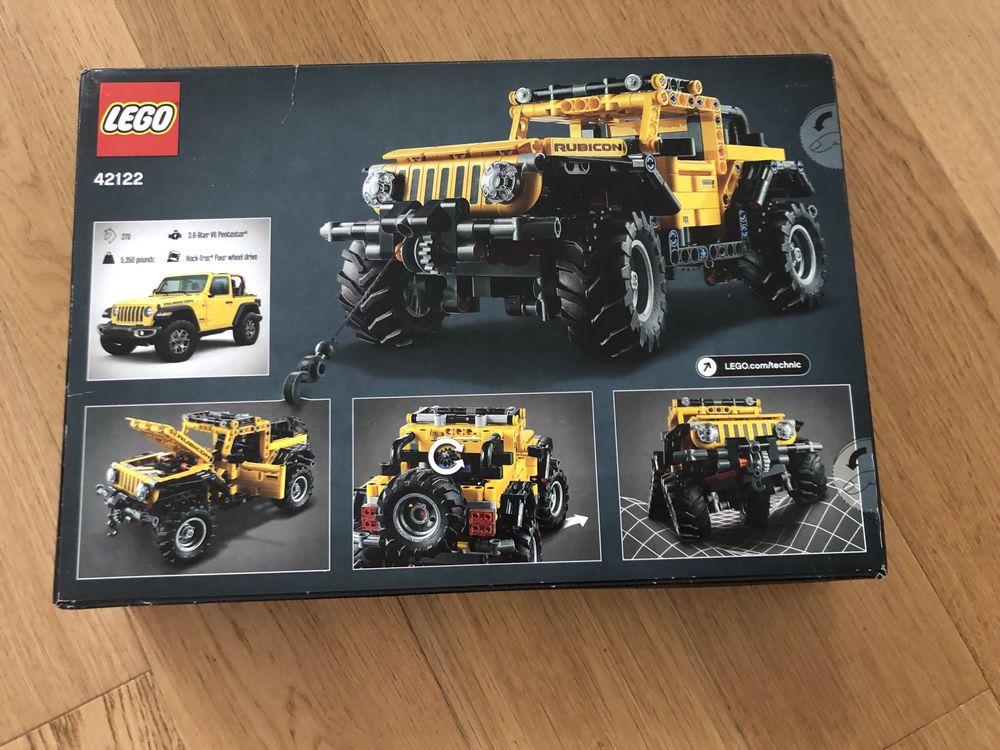 Zestaw klocków Lego Technic Jeep