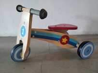 Triciclo em madeira para bebés 1-3 anos - Lidl / Playtive / Montessori