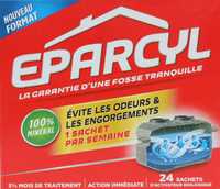 Эпарсил, 24 ПАКЕТА!!! , Франция, 864 гр, порошок для выгребных ям.