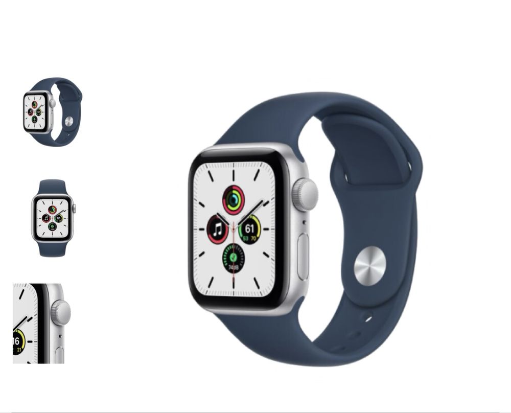 Apple Watch SE GPS 44mm Silver Aluminium