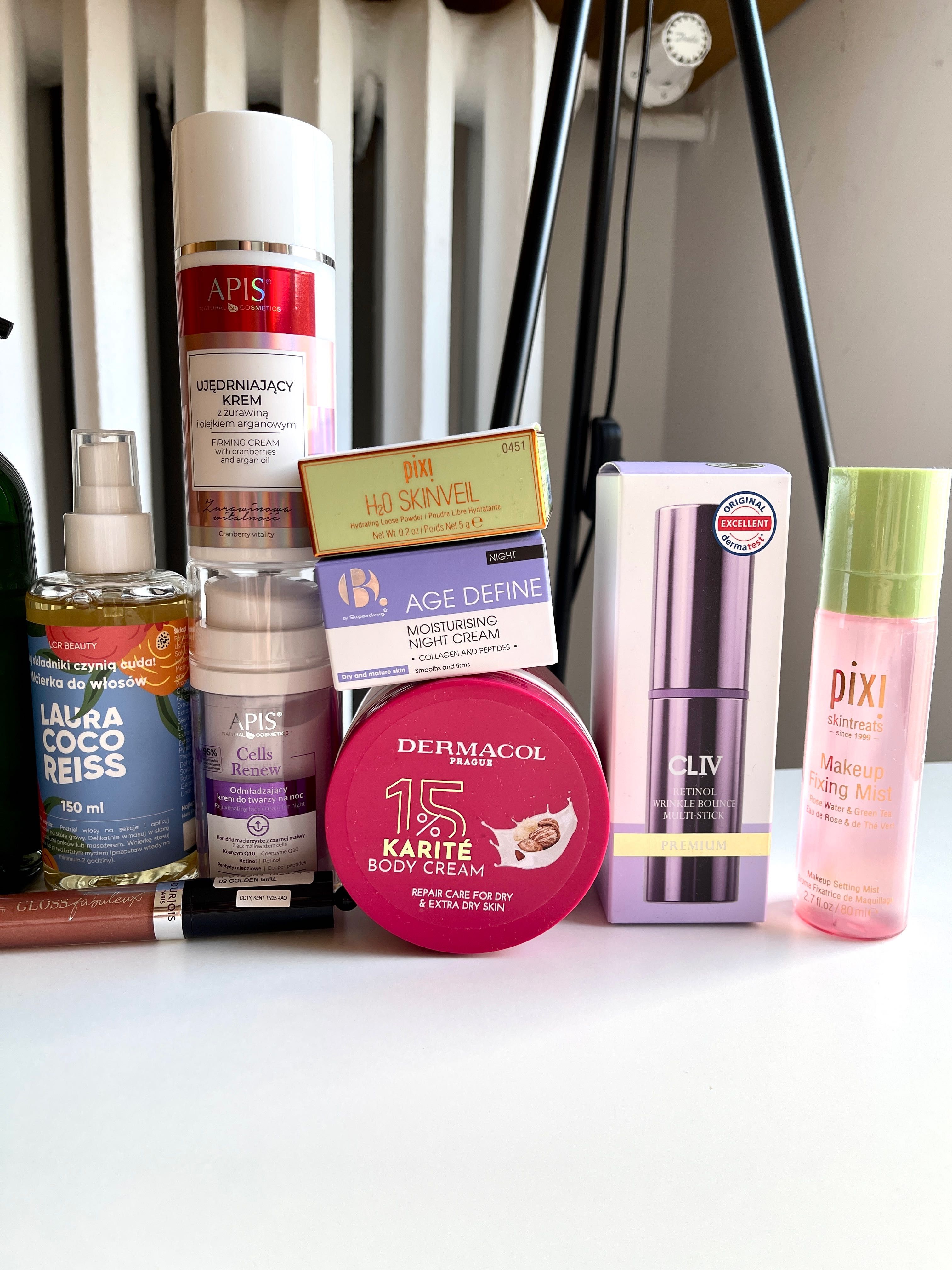 Cliv Apis Pixi Dermacol Bourjois masło do ciała krem do twarzy ZESTAW