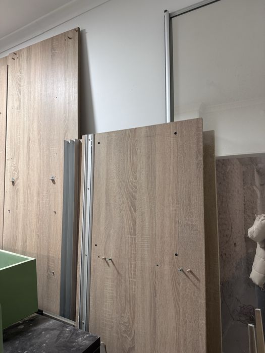 Шафа купе в розібраному стані